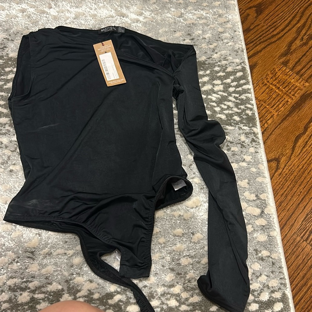 One shoulder bodysuit. Nasty gal